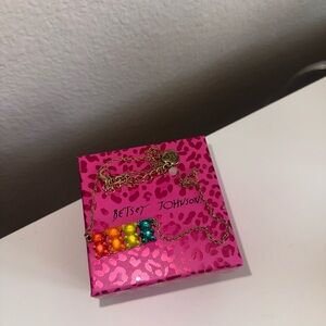 Betsey Johnson Gummy Bear Necklace
